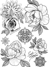 Učitajte sliku u preglednik galerije, Set privremenih tetovaža KARMA