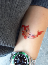 Učitajte sliku u preglednik galerije, Akvarel privremene tetovaže SEA WORLD