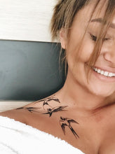 Load image into Gallery viewer, Privremene tetovaže SWALLOWS