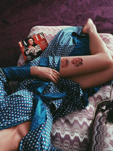 Učitajte sliku u preglednik galerije, Akvarel privremene tetovaže PEONY