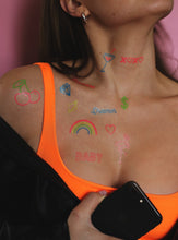 Učitajte sliku u preglednik galerije, Set privremenih tetovaža NEON ON