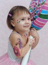 Učitajte sliku u preglednik galerije, Akvarel privremene tetovaže UNICORNS