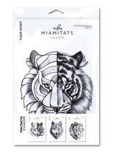 Učitajte sliku u preglednik galerije, Set privremenih tetovaža ANIMAL SPIRIT