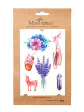 Učitajte sliku u preglednik galerije, Akvarel privremene tetovaže CUTIE