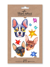 Učitajte sliku u preglednik galerije, Akvarel privremene tetovaže DOGS