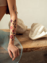 Učitajte sliku u preglednik galerije, Set privremenih tetovaža FLORET