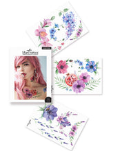 Učitajte sliku u preglednik galerije, Set privremenih tetovaža FLOWER POWER