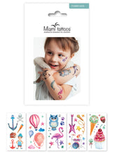 Učitajte sliku u preglednik galerije, Set privremenih tetovaža FUNNY KIDS