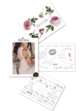 Učitajte sliku u preglednik galerije, Set privremenih tetovaža KISS THE MISS