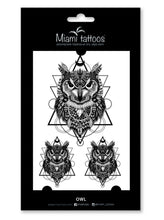 Load image into Gallery viewer, Privremene tetovaže OWL