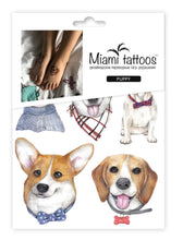 Učitajte sliku u preglednik galerije, Privremene mini tetovaže PUPPY