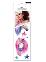Učitajte sliku u preglednik galerije, Privremene mini tetovaže UNICORNS