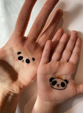 Učitajte sliku u preglednik galerije, Privremene mini tetovaže PANDA