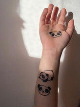 Učitajte sliku u preglednik galerije, Privremene mini tetovaže PANDA