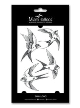 Load image into Gallery viewer, Privremene tetovaže SWALLOWS