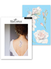 Učitajte sliku u preglednik galerije, Privremene tetovaže WHITE ROSE