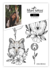 Učitajte sliku u preglednik galerije, Privremene tetovaže WILD by Anna Bravo