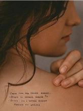 Load image into Gallery viewer, Privremene tetovaže AKHMATOVA by Anya Lomovtseva