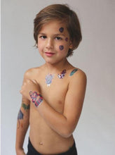 Učitajte sliku u preglednik galerije, Akvarel privremene tetovaže MONSTERS