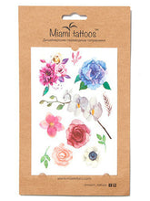 Učitajte sliku u preglednik galerije, Akvarel privremene tetovaže BLOSSOM