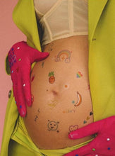 Učitajte sliku u preglednik galerije, Set privremenih tetovaža RAINBOW SMILE